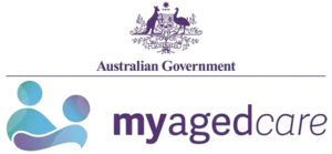 my aged care government logo