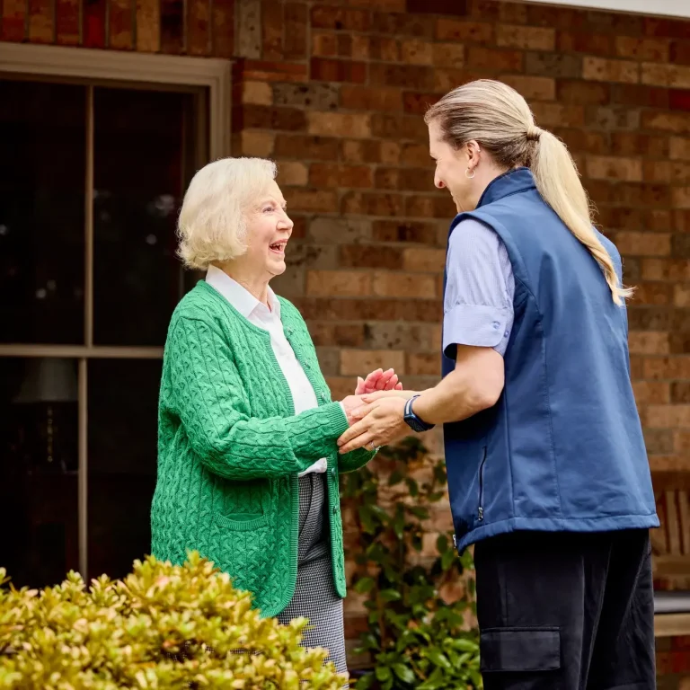 mobile physiotherapist arriving for first home visit in Western Sydney Sydney