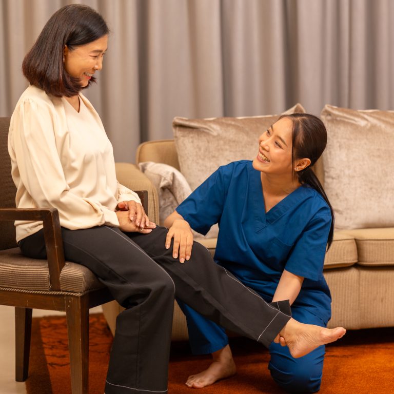 self-managed Support at Home physiotherapy referral